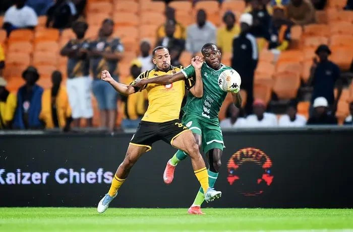 Kaizer Chiefs players celebrate during their 2-0 Betway Premiership win over Sekhukhune United at FNB Stadium